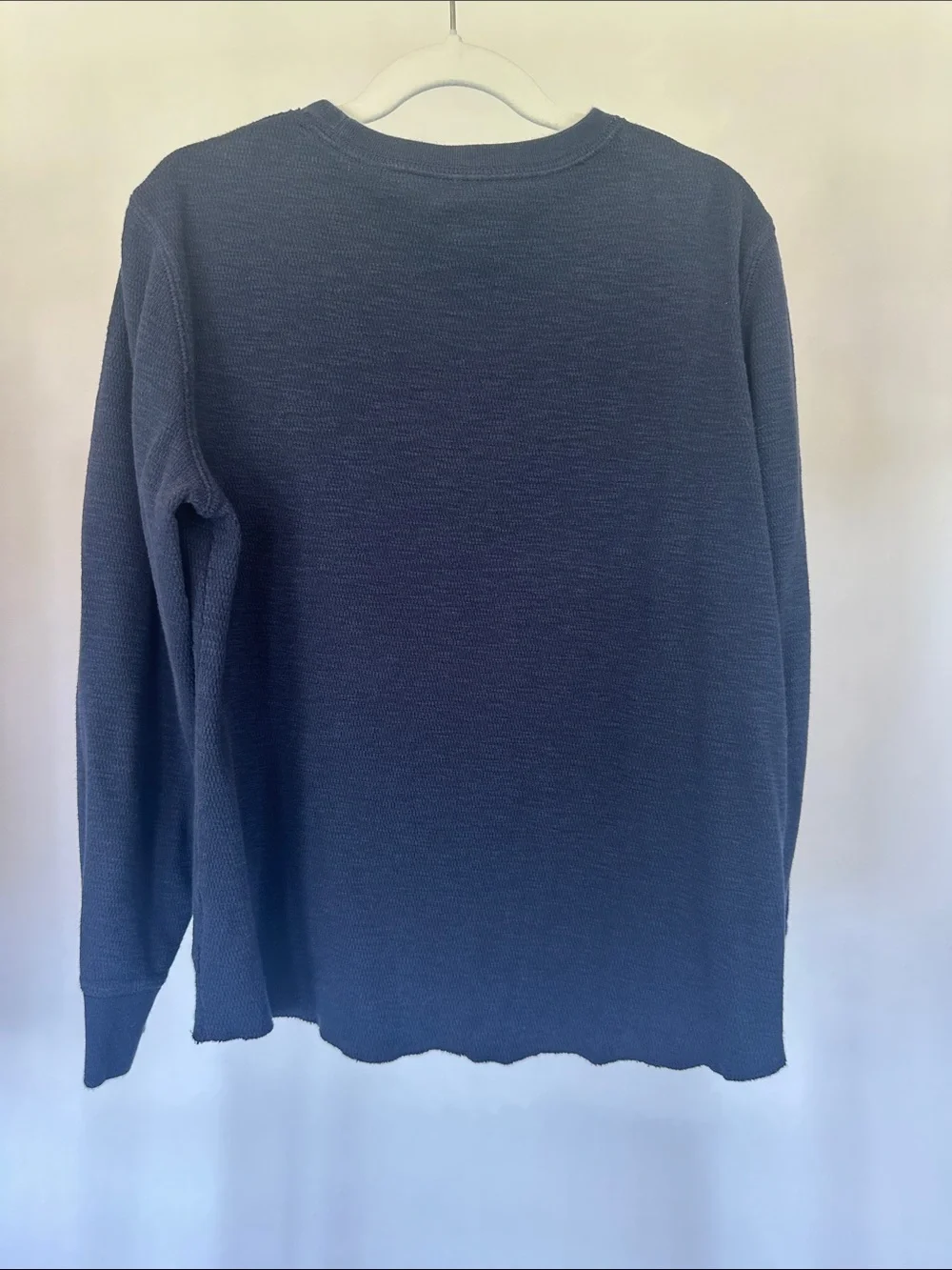 GAP Navy Blue Waffle Knit Pullover